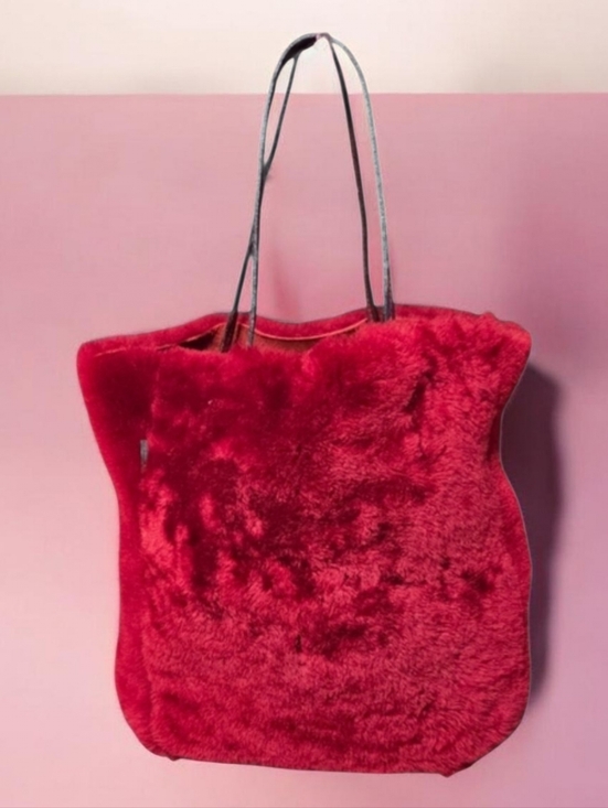Furla Handbags - EUC- FURLA FUR TOTE BAG- MADE IN ITALY